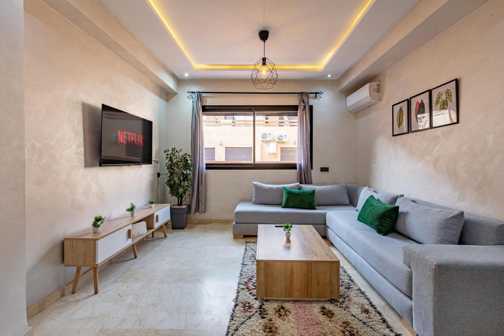 Chic & Cosy Appart Au Centre Ville - 100 % Equipe Marrakesh Exterior photo